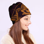Eye of Providence Mandala Print Beanie