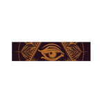 Eye of Providence Mandala Print Bed Runner