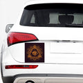 Eye of Providence Mandala Print Car Sticker