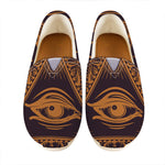 Eye of Providence Mandala Print Casual Shoes