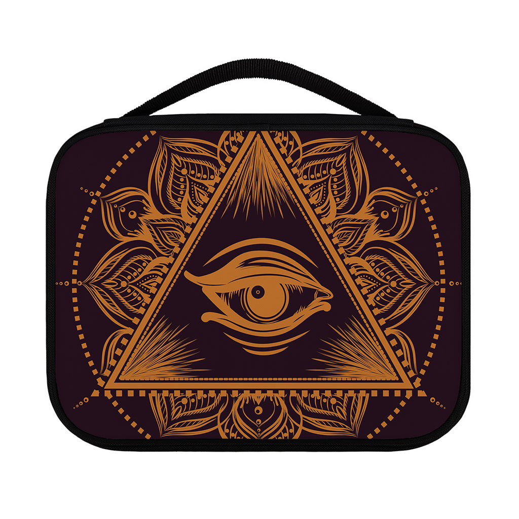 Eye of Providence Mandala Print Classic Bible Case