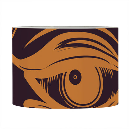 Eye of Providence Mandala Print Drum Lamp Shade