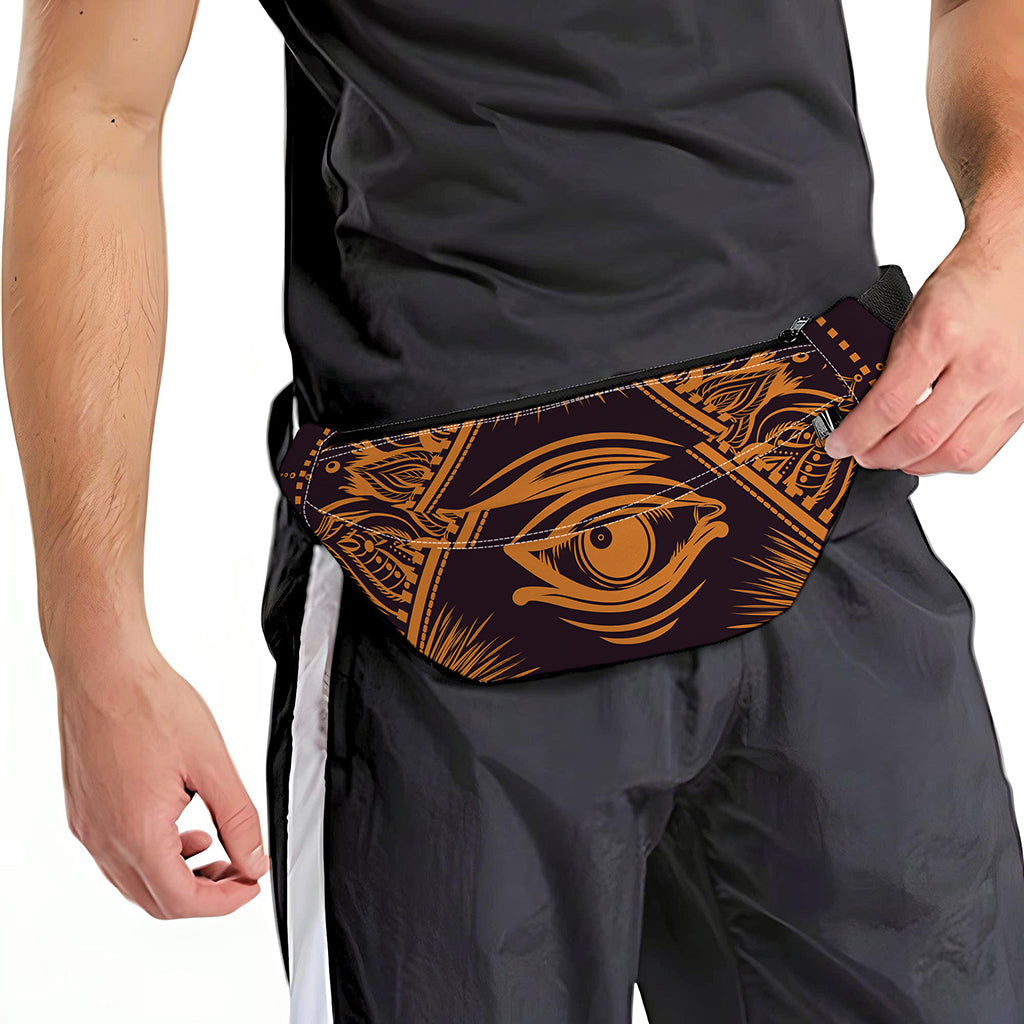 Eye of Providence Mandala Print Fanny Pack
