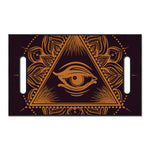 Eye of Providence Mandala Print Golf Cart Seat Cover