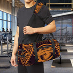 Eye of Providence Mandala Print Gym Bag