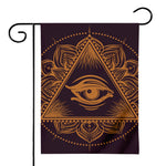 Eye of Providence Mandala Print House Flag