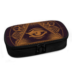Eye of Providence Mandala Print Insulin Cooler Travel Case