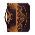 Eye of Providence Mandala Print Leather Bible Cover