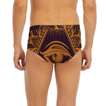 Eye of Providence Mandala Print Men's Briefs