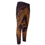 Eye of Providence Mandala Print Men's Compression Pants
