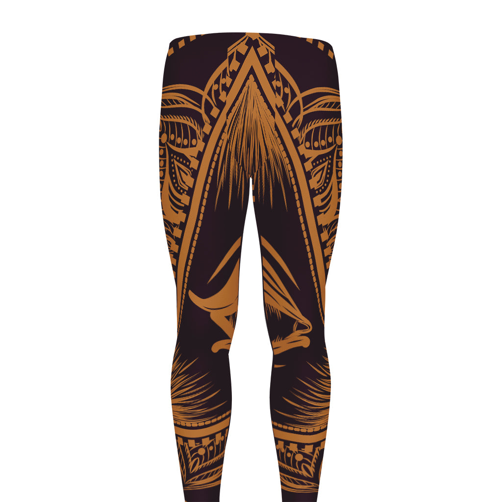Eye of Providence Mandala Print Men's leggings