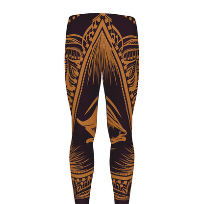 Eye of Providence Mandala Print Men's leggings