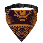 Eye of Providence Mandala Print Over The Collar Dog Bandana