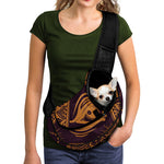 Eye of Providence Mandala Print Pet Sling Carrier