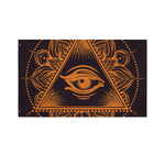 Eye of Providence Mandala Print Polyester Flag