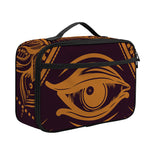 Eye of Providence Mandala Print Portable Lunch Bag