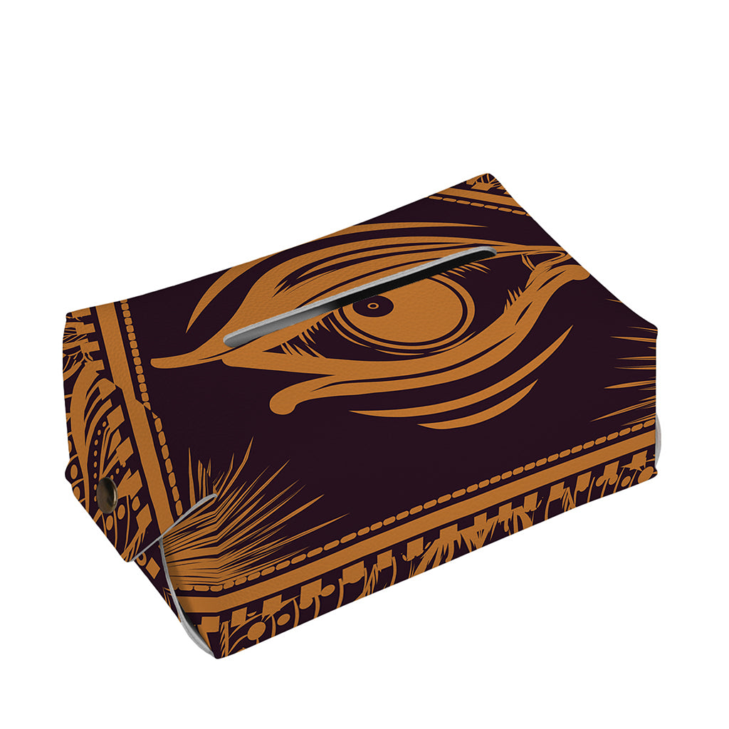 Eye of Providence Mandala Print Rectangle Tissue Box Cover