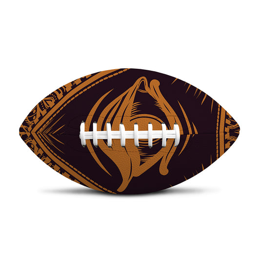 Eye of Providence Mandala Print Rugby Ball
