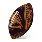 Eye of Providence Mandala Print Rugby Ball