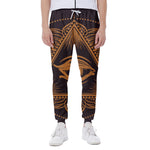 Eye of Providence Mandala Print Scuba Joggers