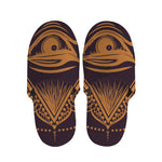 Eye of Providence Mandala Print Slippers