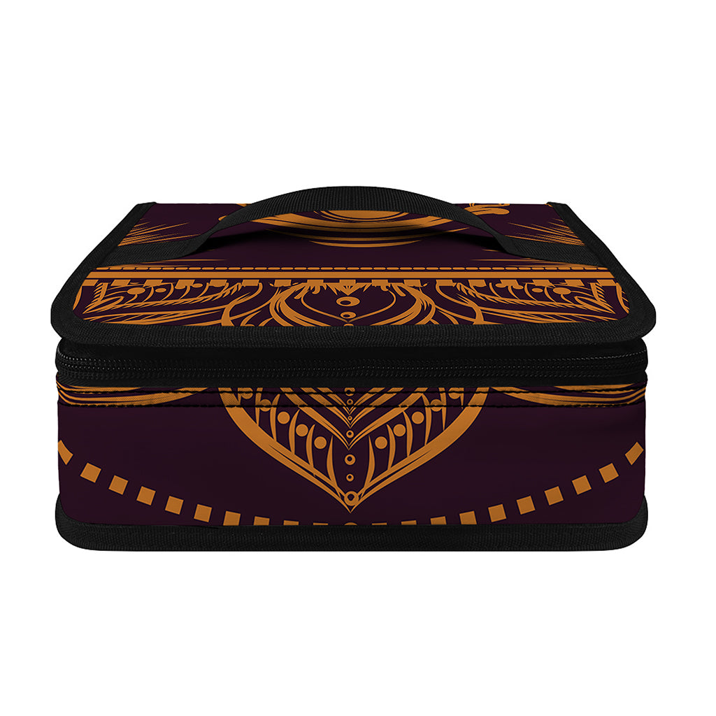 Eye of Providence Mandala Print Small Lunch Bag
