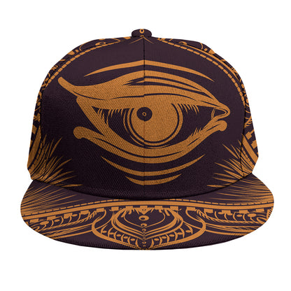 Eye of Providence Mandala Print Snapback Cap