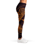 Eye of Providence Mandala Print Women's Leggings