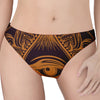 Eye of Providence Mandala Print Women's Thong