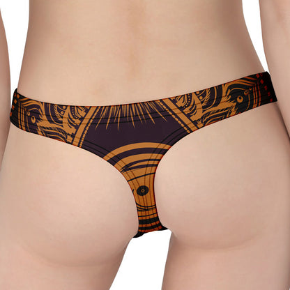Eye of Providence Mandala Print Women's Thong