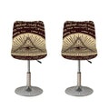 Eye of Providence Symbol Print Bar Stool Covers