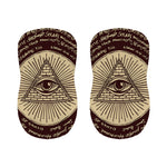 Eye of Providence Symbol Print Bar Stool Covers
