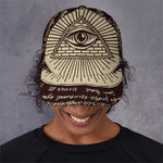 Eye of Providence Symbol Print Baseball Cap