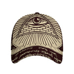 Eye of Providence Symbol Print Baseball Cap