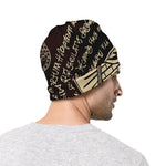 Eye of Providence Symbol Print Beanie