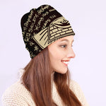 Eye of Providence Symbol Print Beanie