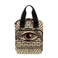 Eye of Providence Symbol Print Bible Tote Bag