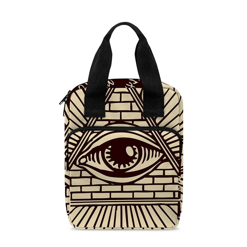 Eye of Providence Symbol Print Bible Tote Bag
