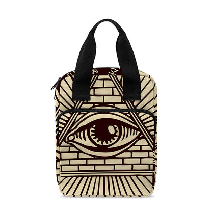 Eye of Providence Symbol Print Bible Tote Bag