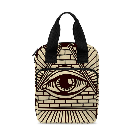 Eye of Providence Symbol Print Bible Tote Bag
