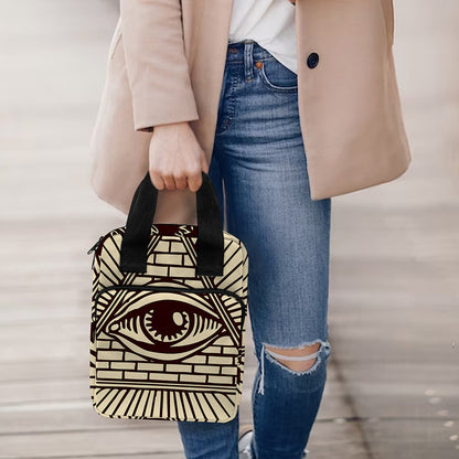 Eye of Providence Symbol Print Bible Tote Bag