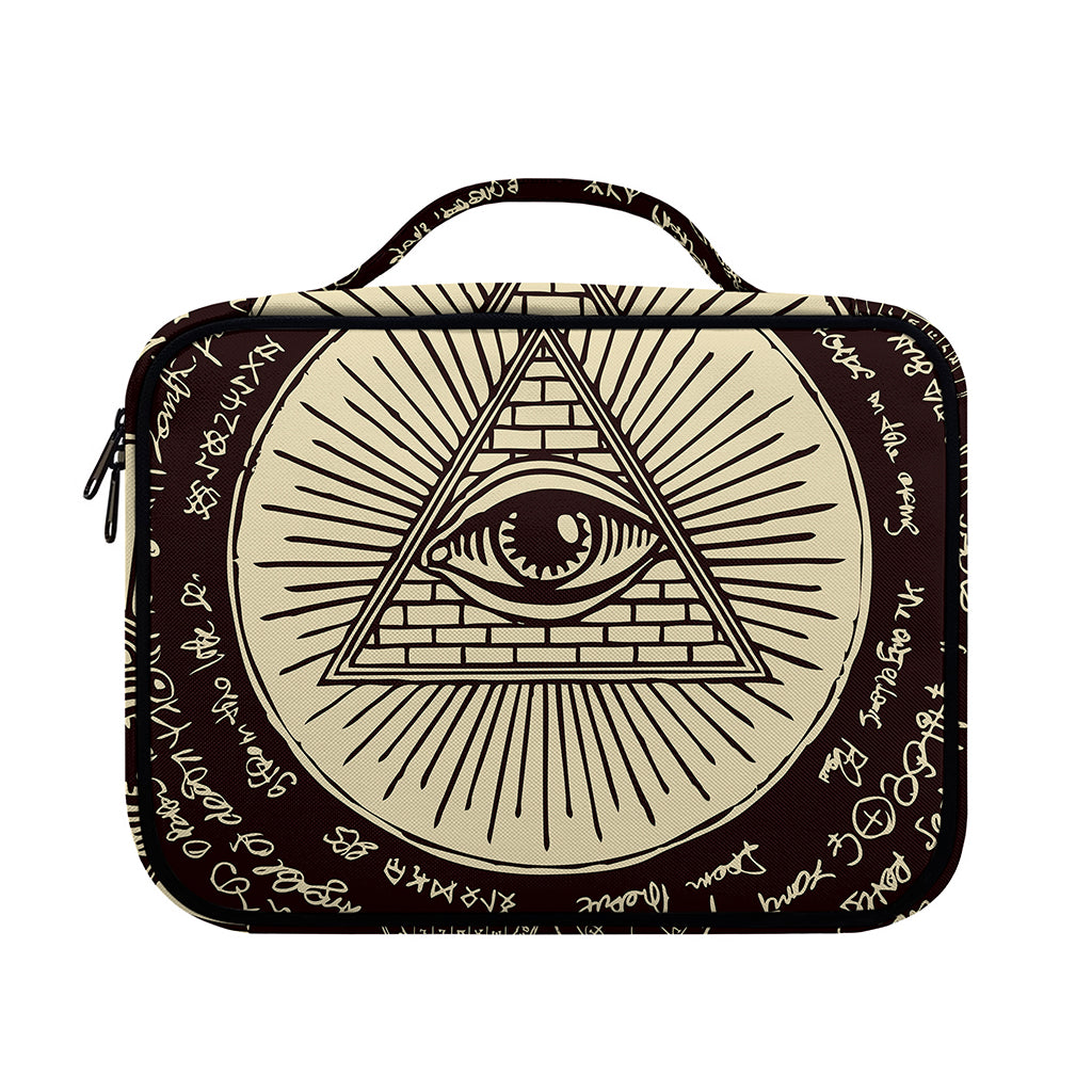 Eye of Providence Symbol Print Briefcase Bible Bag