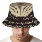 Eye of Providence Symbol Print Bucket Hat