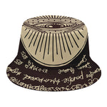 Eye of Providence Symbol Print Bucket Hat
