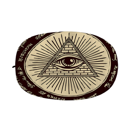 Eye of Providence Symbol Print Car Side Mirror Covers