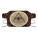 Eye of Providence Symbol Print Car Windshield Snow Cover