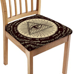 Eye of Providence Symbol Print Chair Cushion Cover