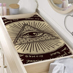 Eye of Providence Symbol Print Changing Pad Cover