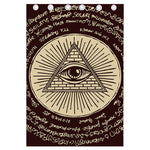 Eye of Providence Symbol Print Curtain