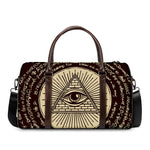 Eye of Providence Symbol Print Duffle Bag